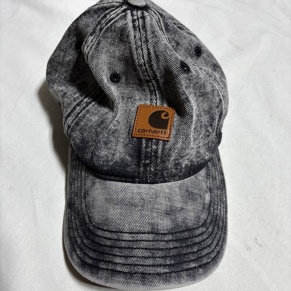 Carhartt Patch Hat Script Logo Strapback Baseball… - image 1